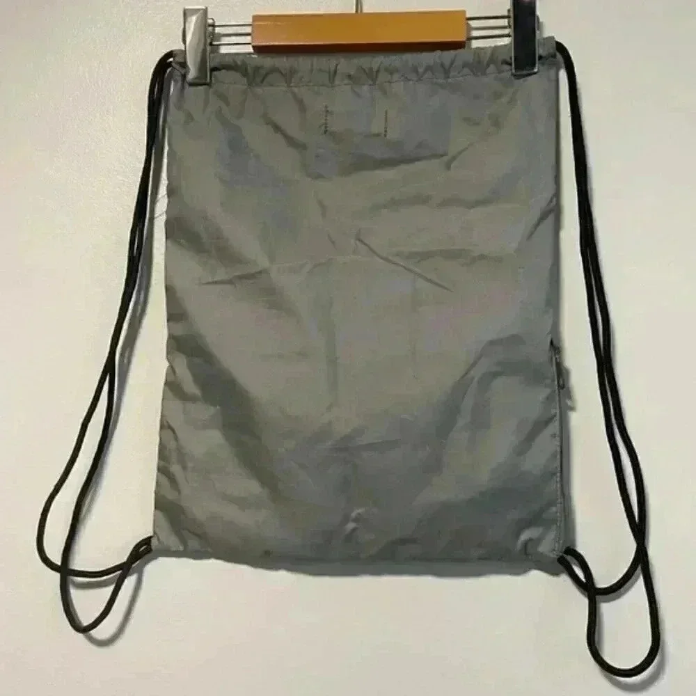 COPY - Adidas Originals Gray Drawstring Backpack with Side Zipper Pocket
